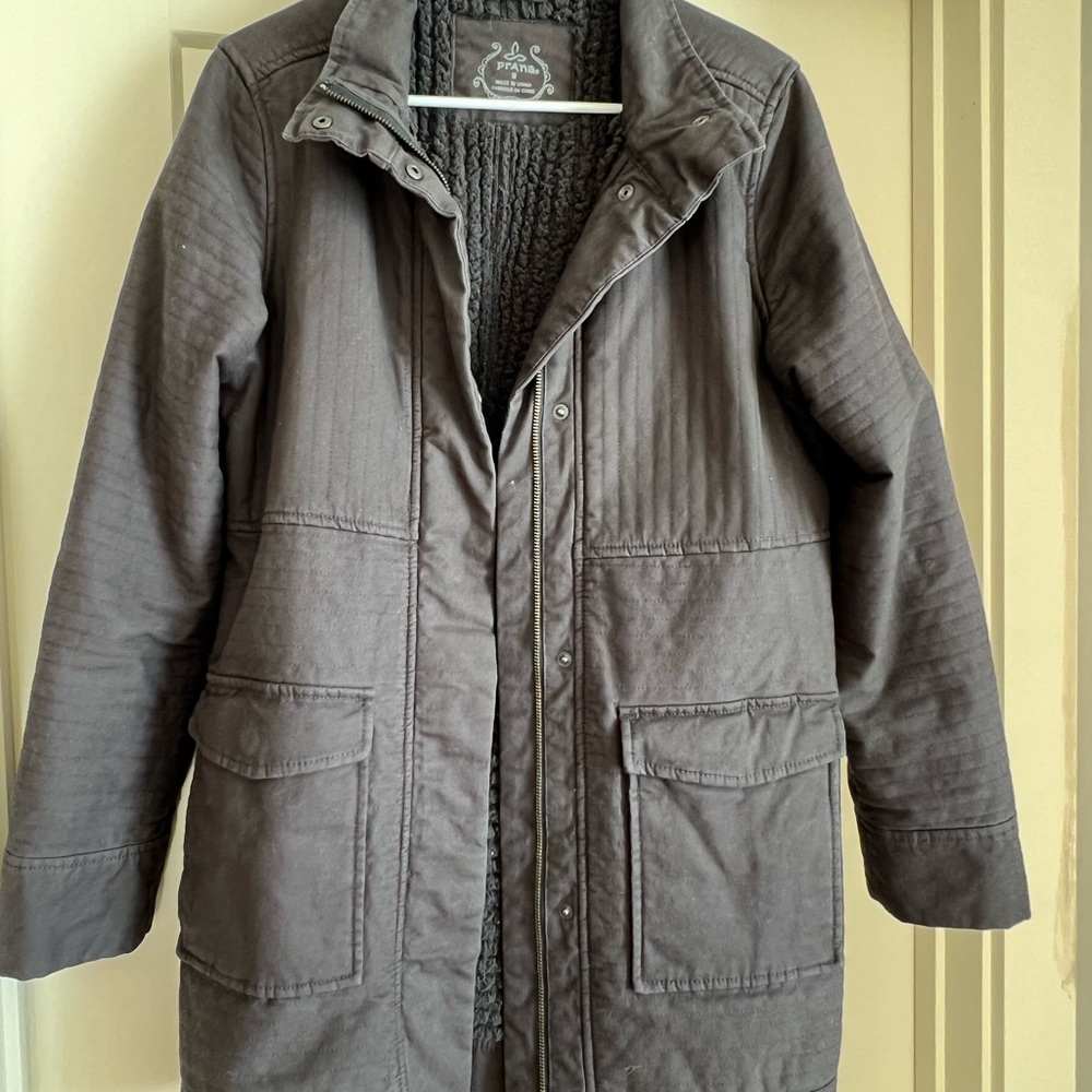 Prana coat. Size M.